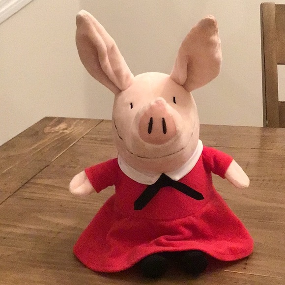 OLIVIA THE PIG Red Dress 15" Plush Toy Kohl's Cares Plush - Picture 10 of 11